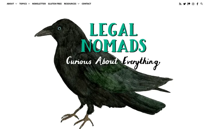 Legal Nomads homepage